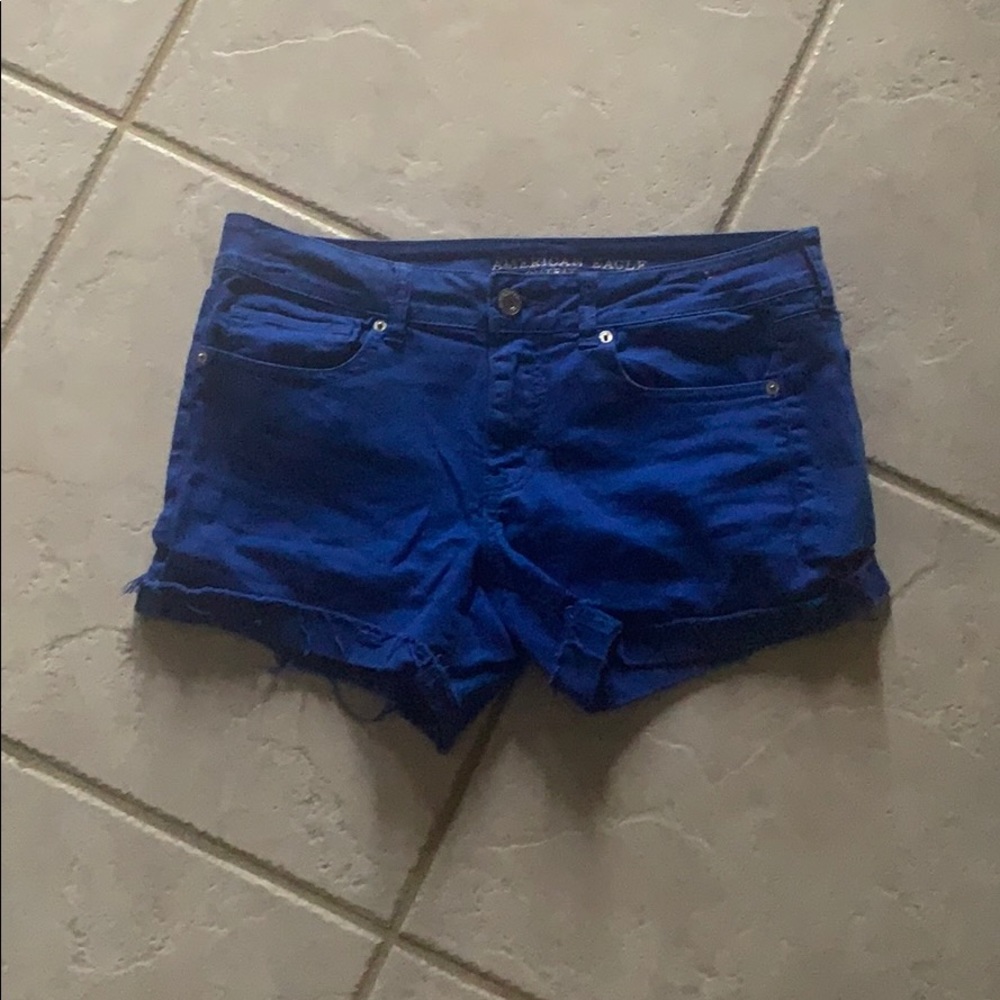 Blue American Eagle Shorts